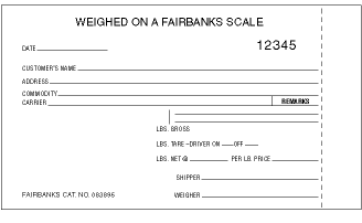 How to read and understand a cat scale weight ticket for beginners 