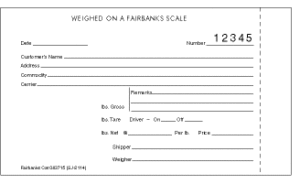 What Options Do We Have With This Scale Ticket? - Page 1